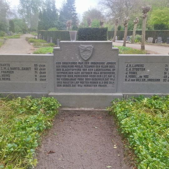 Monument op de Algemene begraafplaats