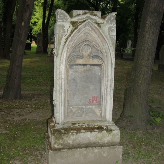 Ondrejský cintorín, náhrobok