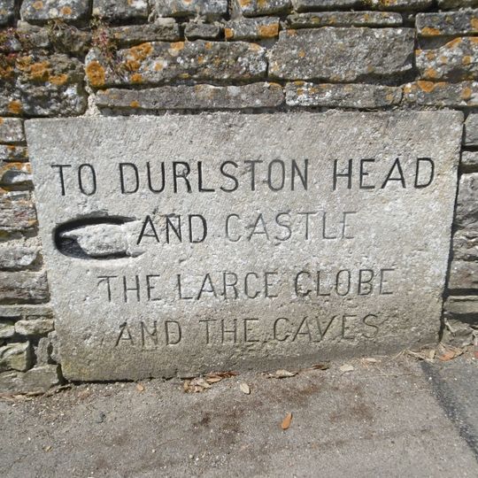 Guidestone, Durlston Road at SZ0330278152