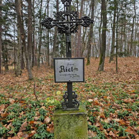 Wayside cross in Buchberger Waldhütten