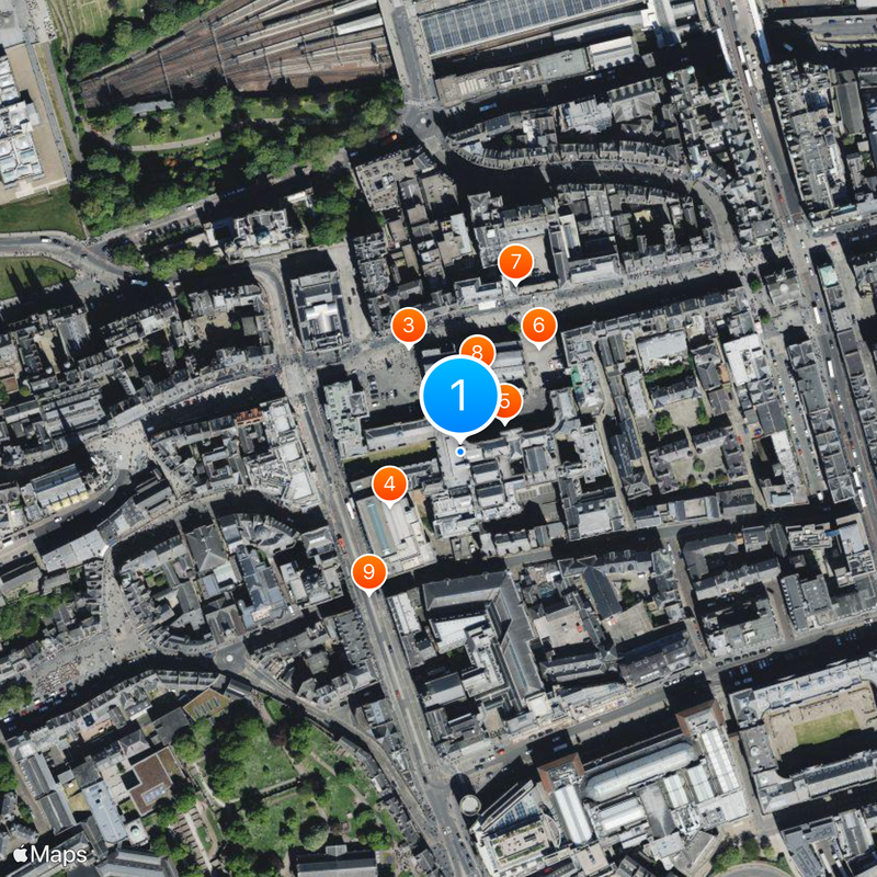 Court of Session Map