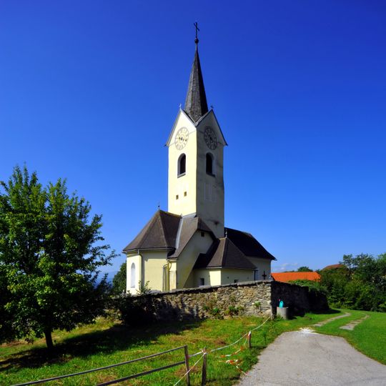 Filialkirche hl Lorenz, Großbuch, Wölfnitz