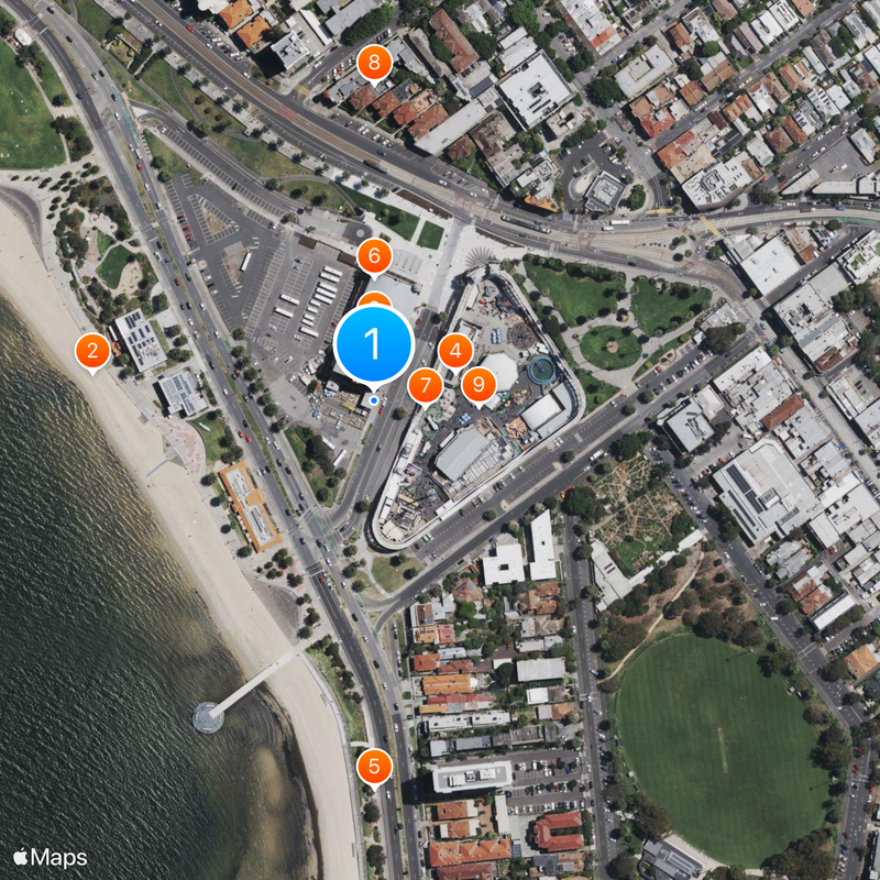 Luna Park Mapa