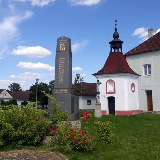 World War I memorial in Dynín