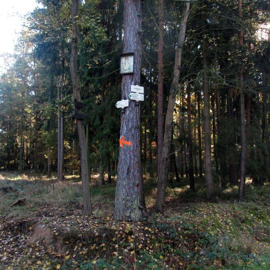 Obrázek jižně od Tlucné u Doubravy