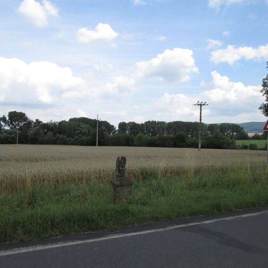 Socha anděla u Radouše