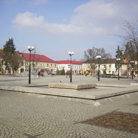 Układ urbanistyczny – sieć ulic i placów, skala zabudowy miejskiej, założenie zamkowo-obronne, historyczna panorama miasta