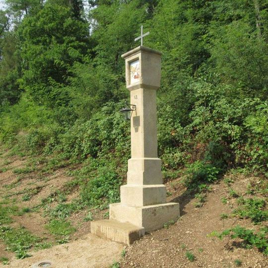 Křížová cesta u Radnic - 7. zastavení