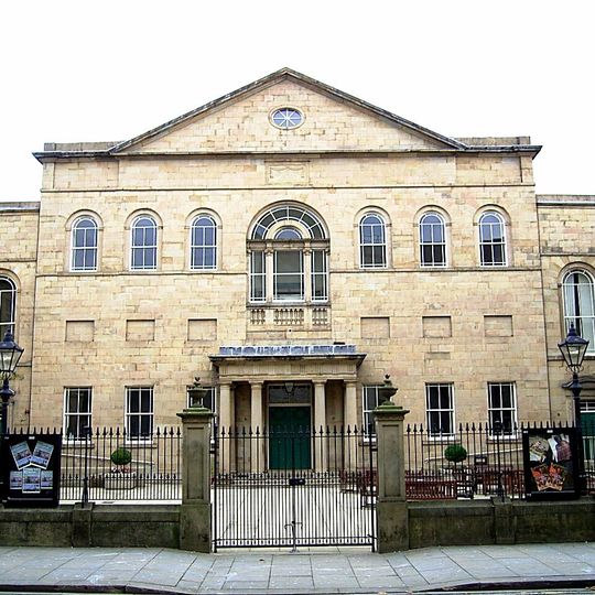 Arts Centre Including Dwarf Wall Enclosing Queens Square