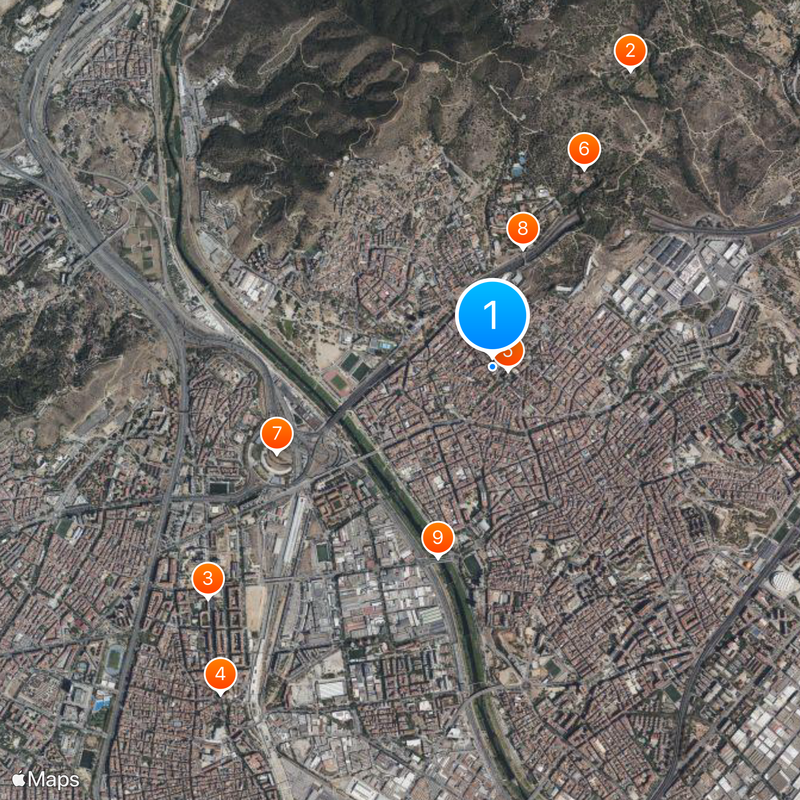 Santa Coloma de Gramenet Carte