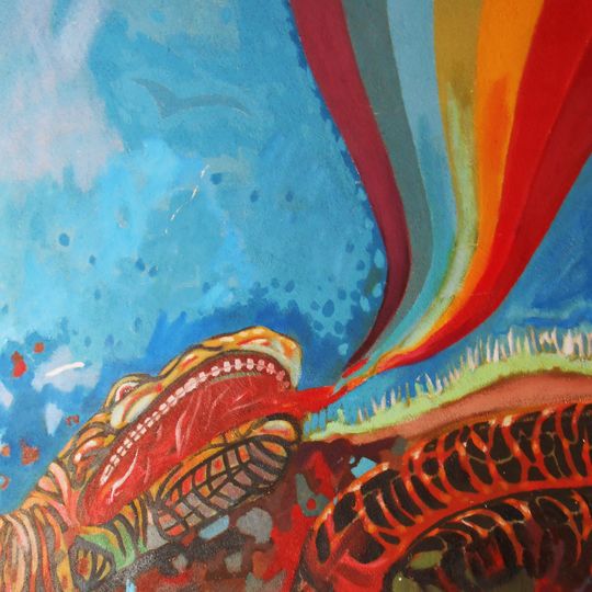 Murals in Satriano di Lucania