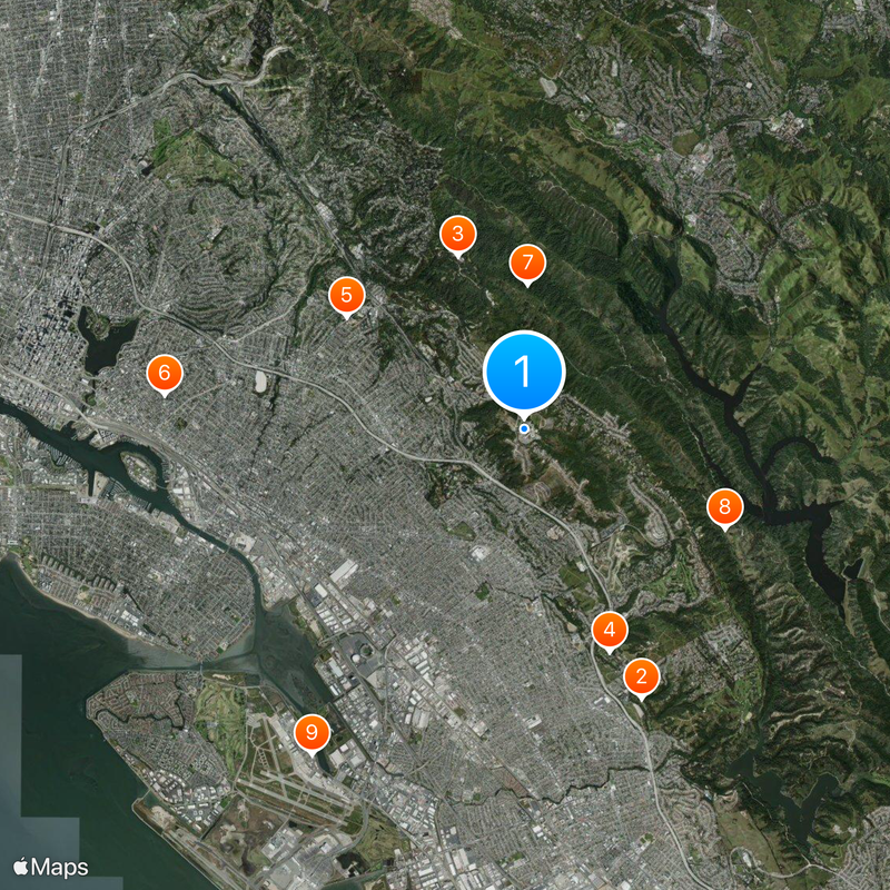 Merritt College Map
