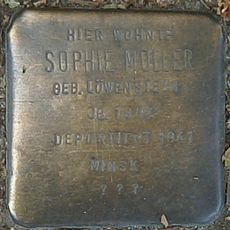 Stolperstein dedicated to Sophie Müller