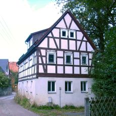 Wohnhaus (Obergeschoss Fachwerk) Schulstraße 1