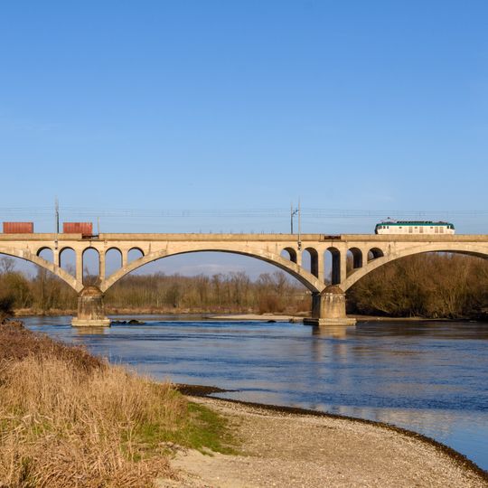Pavia railway bridge