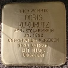 Stolperstein dedicated to Doris Kukurutz