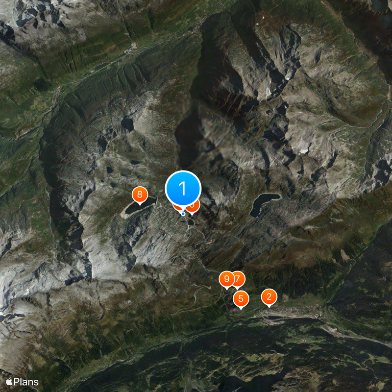 Col du Saint-Gothard Carte