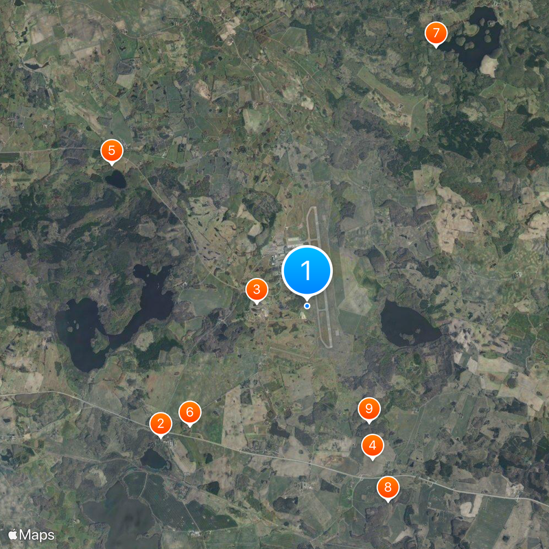 Malmö Airport Map