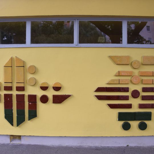 Eingangsgestaltung Tiermotive