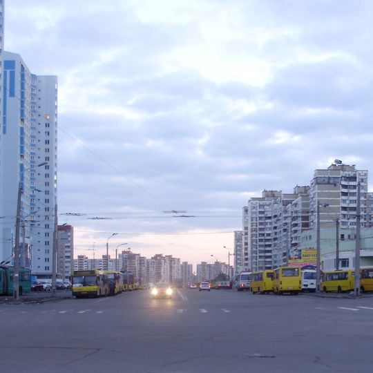 Chervonoi Kalyny Avenue, Kyiv