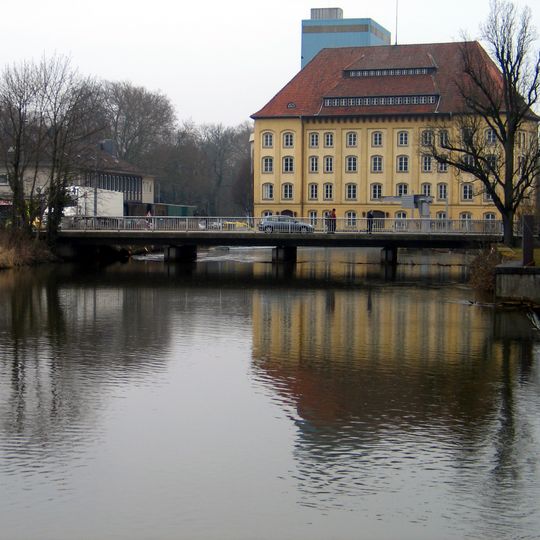 Hafenstraßenbrücke über Aller