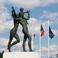 Statue near Hotel Santon