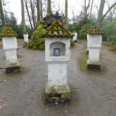 1. zastavení křížové cesty na Konopišti