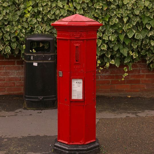 Pillar Box At Junction Between Mount Pleasant And College Road