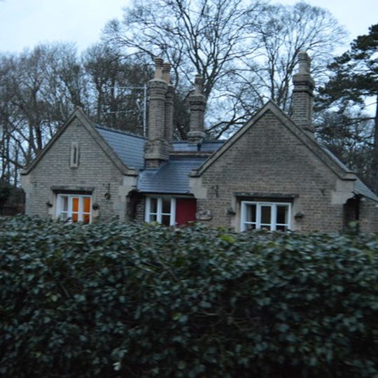 The Lodge And Gatepiers And Gates At Cherry Hinton Hall