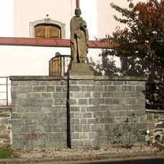 Statue of Saint Wenceslaus in Nové Veselí