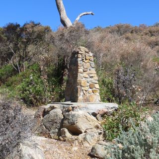 Castle Bay Whaling Station cairn