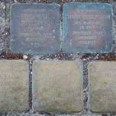 Stolperstein en memoria de Fajgla ‚Fanny‘ Obarzanski