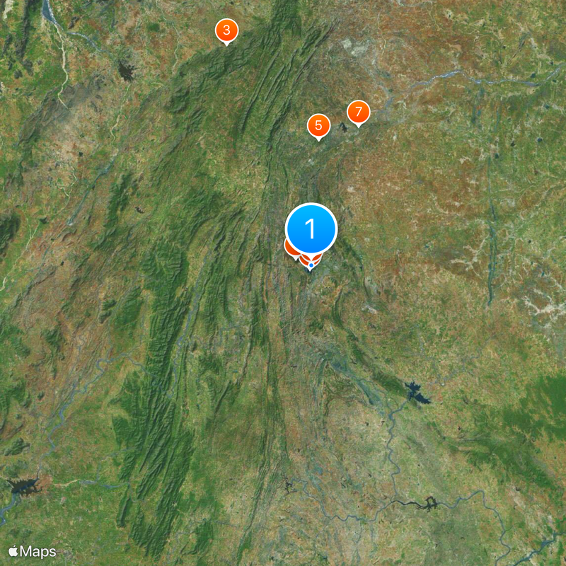 City Palace Udaipur Carte