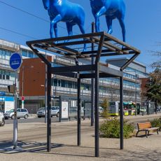 Chevaux bleus