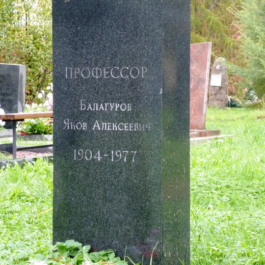 Могила Балагурова Я.А. , историка