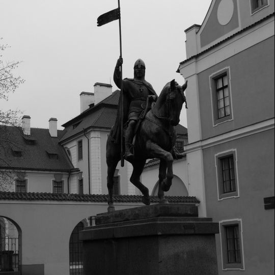 Socha svatého Václava na zbraslavském zámku