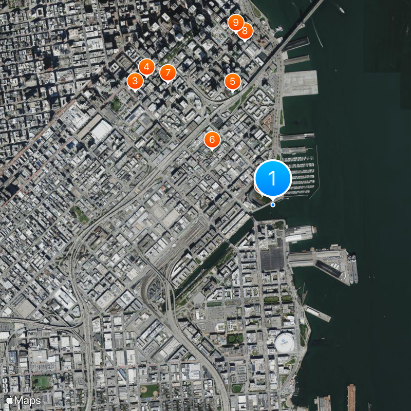 McCovey Cove Map