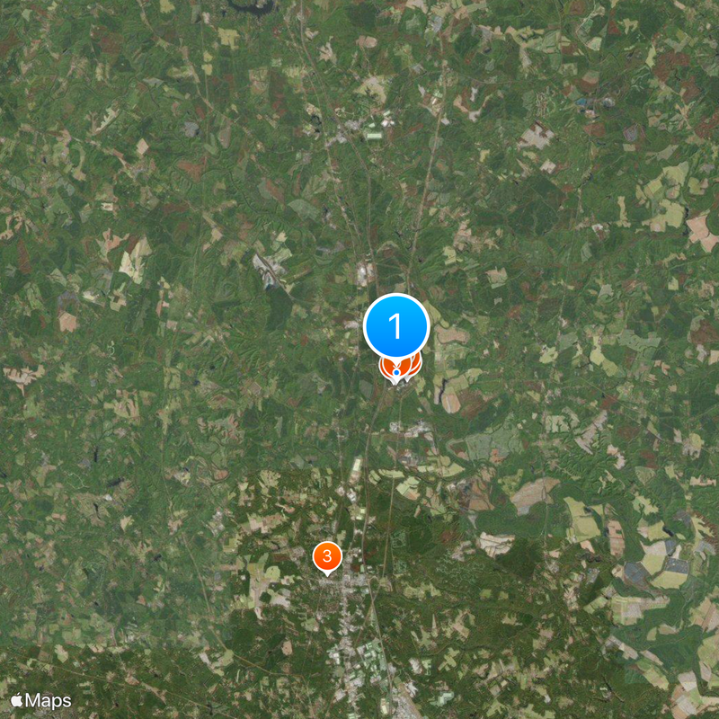 Kings Dominion Kaart