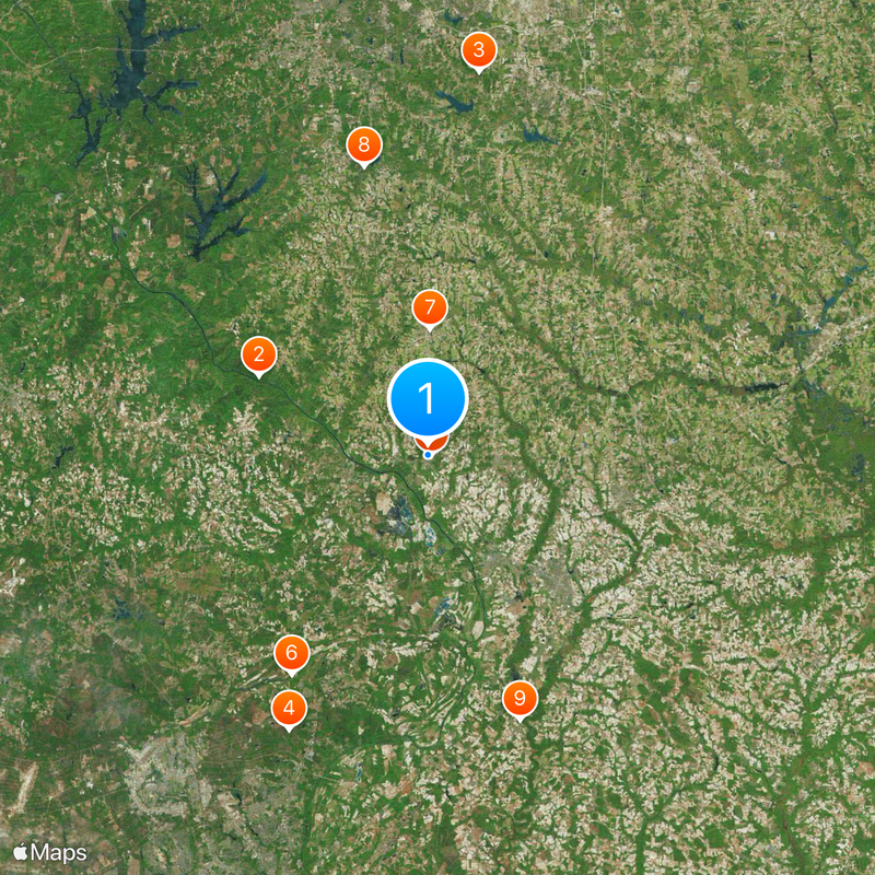Campbell University Map