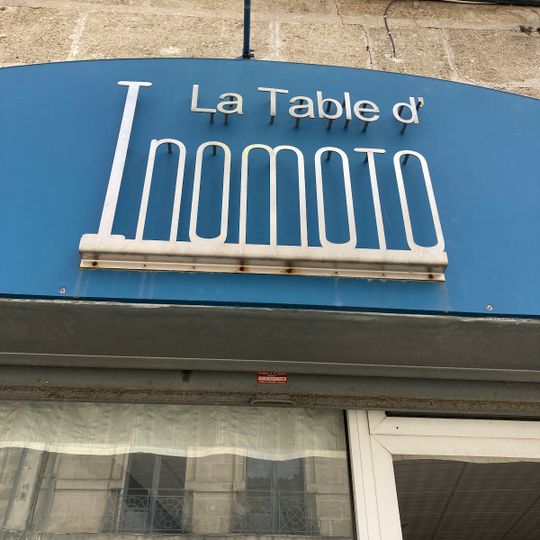 La table d'Inomoto