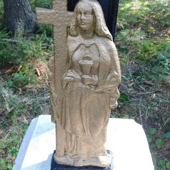 Kříž u silnice jižně od Dalkovic