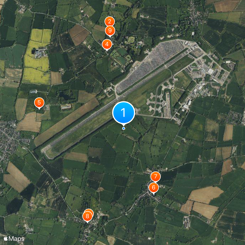 Bruntingthorpe Aerodrome Mapa