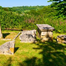 Group Of 3 Hurley Memorials Approximately 7 Metres South-East Of The Chancel Of The Church Of St Winifred