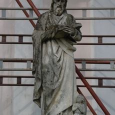 Socha jižně od kostela v Nalžovských Horách