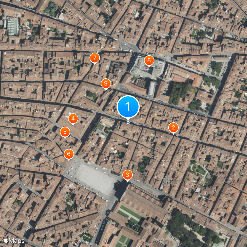 Enoteca Pinchiorri Map