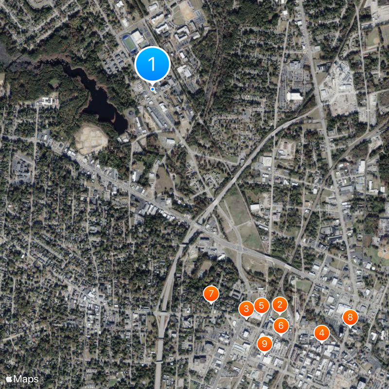 Fayetteville State University Map