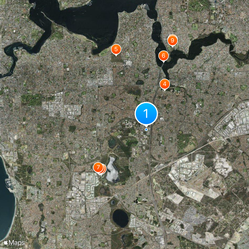 Fiona Stanley Hospital Map