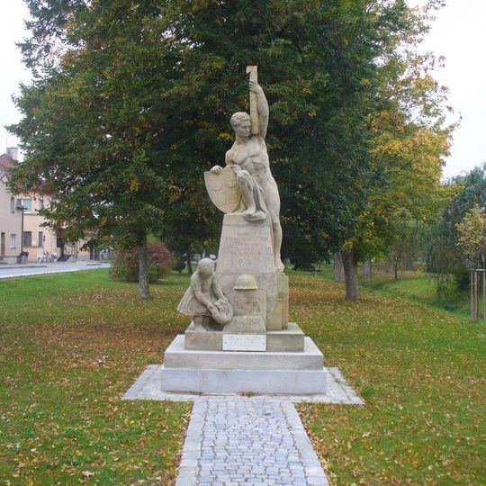 Pomník padlým ve Fügnerově ulici v Plaňanech