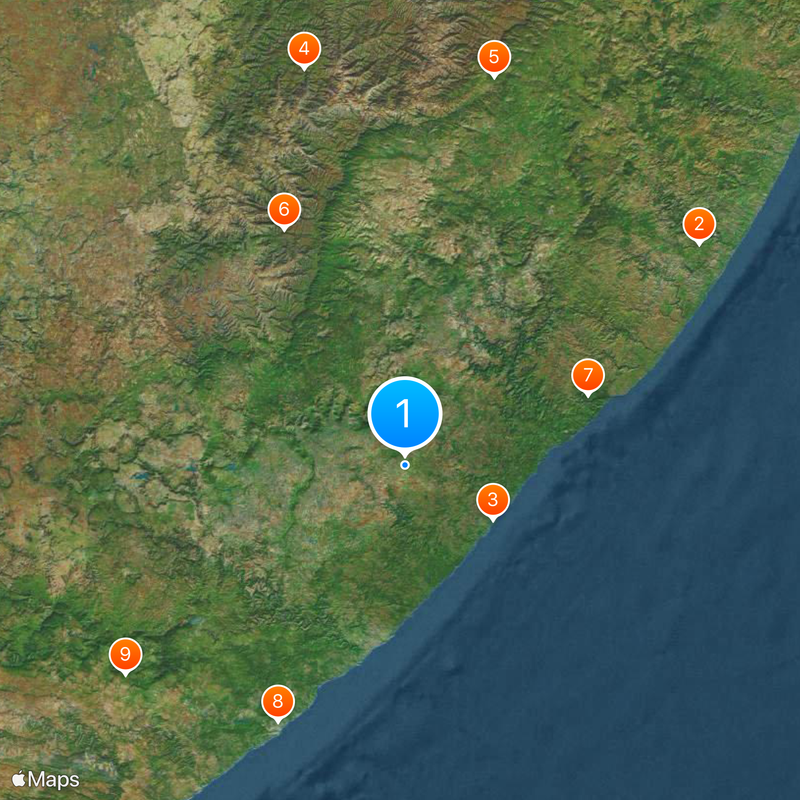 Qunu Map