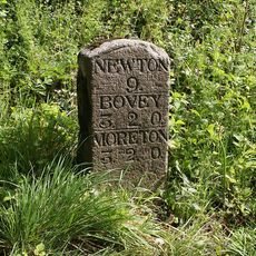 Milestone On A382 About 1 Metre South-East Of Road To Caseley